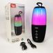 Портативна колонка TG644 5W з RGB підсвічуванням та ремінцем, блютуз колонка з акумулятором. Колір: чорний 00017211 фото 1