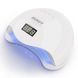 Лампа для манікюру Sun 5 nail lamp FD93-1 led для сушіння гель лаку з таймером для домашнього використання 00014477 фото 2