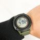 Часы наручные мужские SKMEI 1508AGWT ARMY GREEN-WHITE, Водонепроницаемые мужские часы. Цвет: зеленый 00022042 фото 5