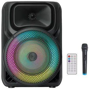 Беспроводная караоке колонка с микрофоном и RGB-подсветкой ZQS8147 00024505 фото