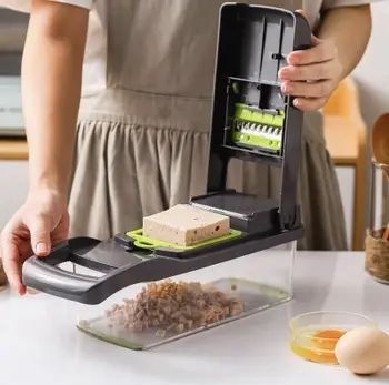 Многофункциональная овощерезка Safe slice mandoline 16 в 1 00020569 фото