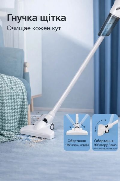 Беспроводной пылесос 2в1 для уборки дома и авто XL-1610 00021798 фото