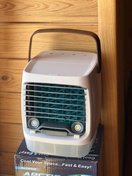 Портативный вентилятор USB с водяным охлаждением, распылитель, Arctic air cooler AND XL-1375, увлажнитель 00018530 фото