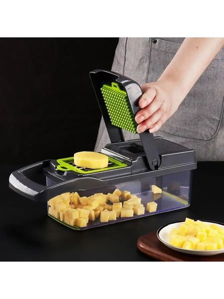 Многофункциональная овощерезка Safe slice mandoline 16 в 1 00020569 фото