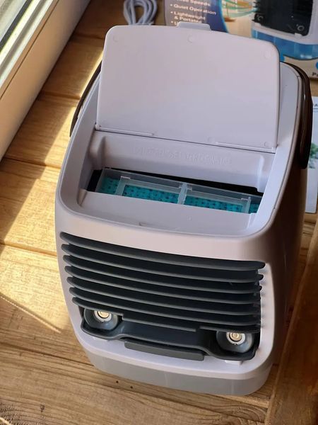 Портативный вентилятор USB с водяным охлаждением, распылитель, Arctic air cooler AND XL-1375, увлажнитель 00018530 фото