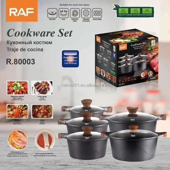 Набор кастрюль 5 в 1 Cookware Set R-80003 00020624 фото