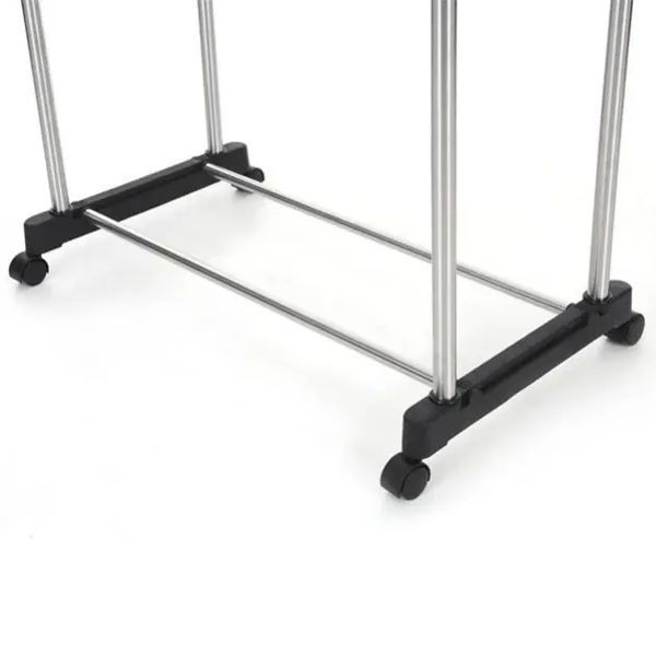 Телескопическая стойка-вешалка для одежды - Double Pole Clothes Horse 00012782 фото