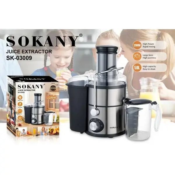 Соковитискач Sokany SK-630 1200 Вт SK-03009 00021503 фото