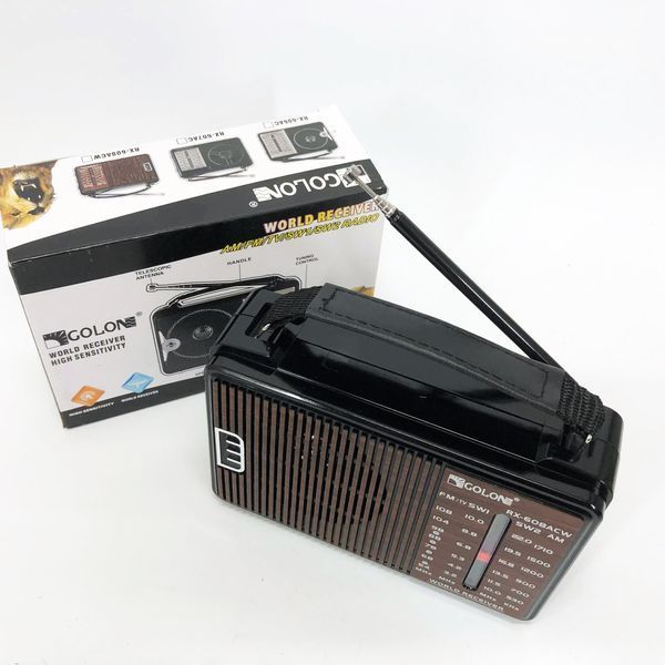 Радиоприемник GOLON RX-608 всеволновый на батарейках + поддержка USB/microSD/MP3/WMA 00017302 фото