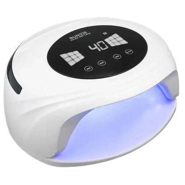 Лампа для нігтів LED+UV Lamp SUN Y30, Лампа потужна для сушіння гель-лаку, Світлодіодне світло для нігтів 00014363 фото