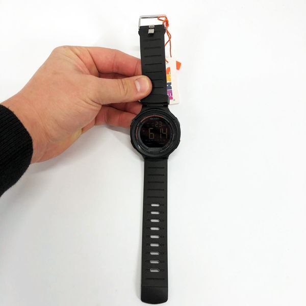Часы наручные мужские SKMEI 1841BK BLACK, для военнослужащих, тактические противоударные. Цвет: черный 00022138 фото