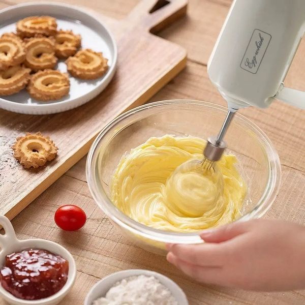 Міксер ручний для яєць UKC Egg-Whisk з трьома швидкостями 20Вт 00021319 фото