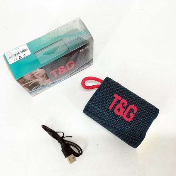 Bluetooth-колонка TG396. Цвет: синий 00017736 фото