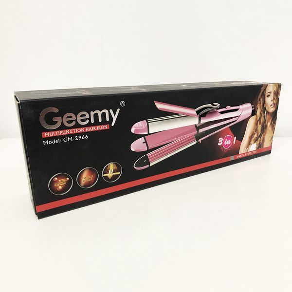 Щипцы выпрямитель мультистайлер 3 в 1 GEMEI GM-2966 t200 00015315 фото