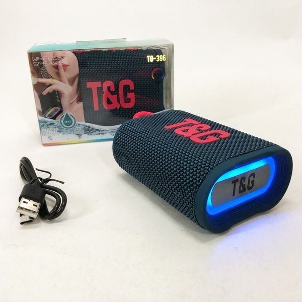 Bluetooth-колонка TG396. Цвет: синий 00017736 фото