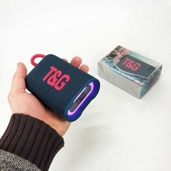Bluetooth-колонка TG396. Цвет: синий 00017736 фото
