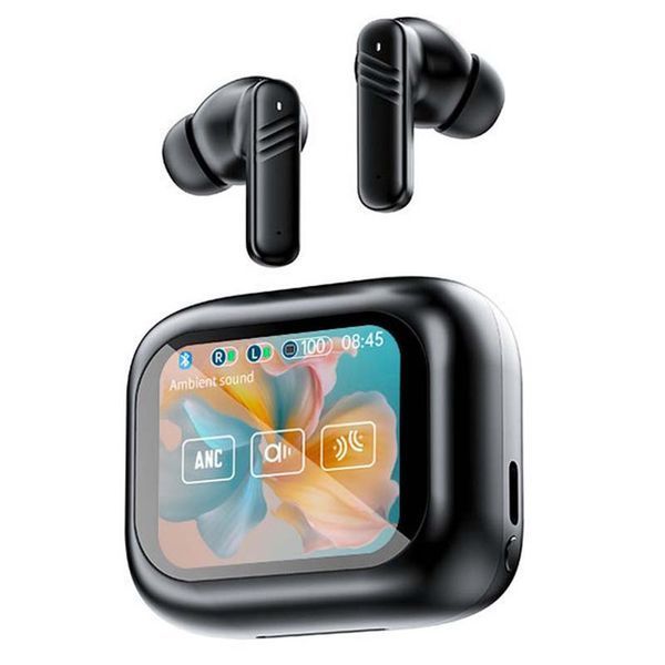 Бездротові навушники LX-10 TWS Earbuds з LED дисплеєм Bluetooth бездротові навушники затички. Колір: чорний 00023818 фото