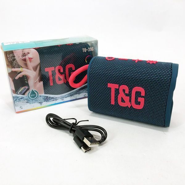 Bluetooth-колонка TG396. Цвет: синий 00017736 фото