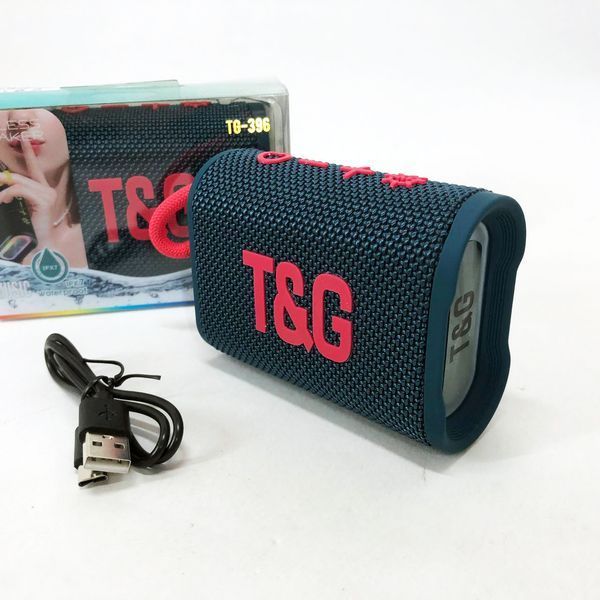 Bluetooth-колонка TG396. Цвет: синий 00017736 фото