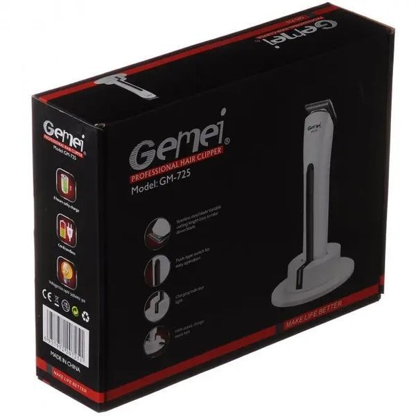 Машинка для стрижки волос GEMEI GM-725 00021273 фото