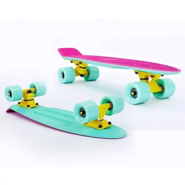 Скейт Пенни Борд Penny My Go Fish Skateboards Mint 22 00016355 фото