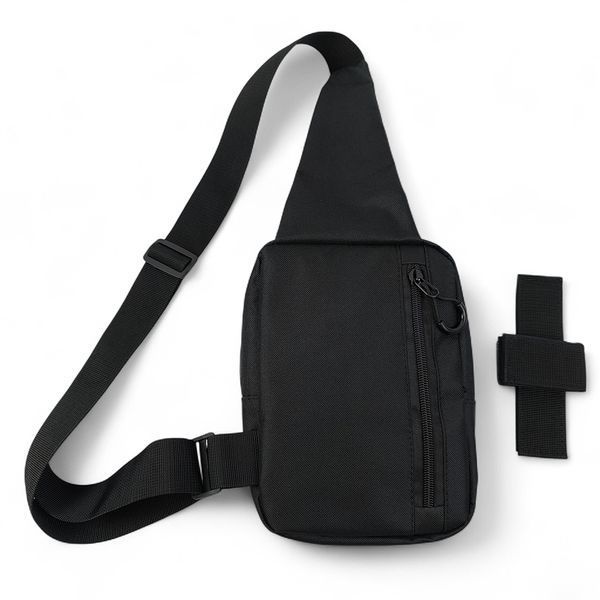 Тактическая мужская сумка с кобурой Cordura 1000D &ndash; 6 карманов, черный 00018388 фото