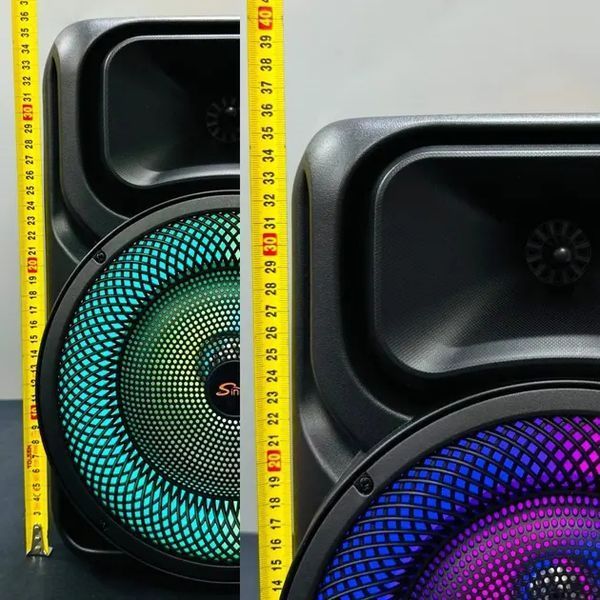 Беспроводная караоке колонка с микрофоном и RGB-подсветкой ZQS8147 00024505 фото