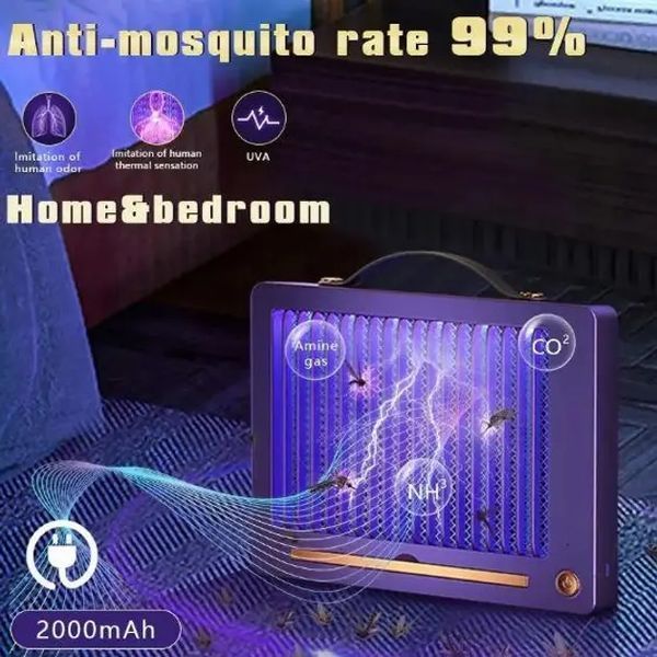 Антимоскитная лампа уничтожитель Mosquito Killer Lamp светильник от комаров Happy Home BG-009 00014081 фото