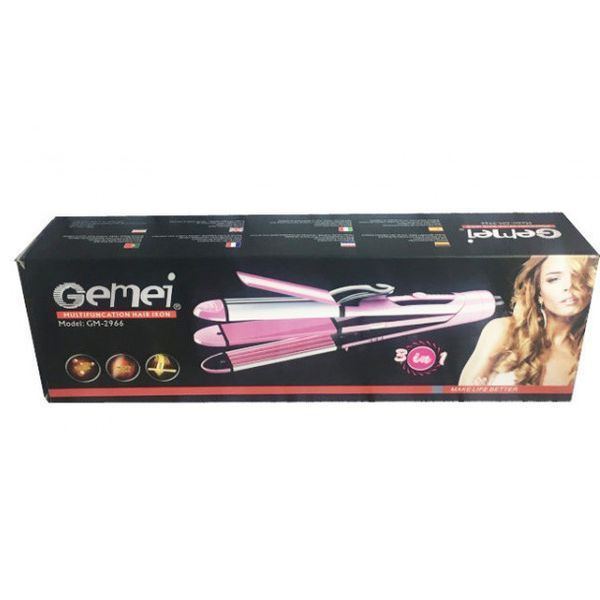 Щипцы выпрямитель мультистайлер 3 в 1 GEMEI GM-2966 t200 00015315 фото