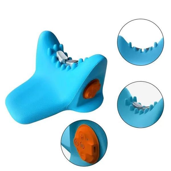Електричний масажер для шиї LY-471 SPIN PILLOW для зняття м'язової напруги 00014683 фото