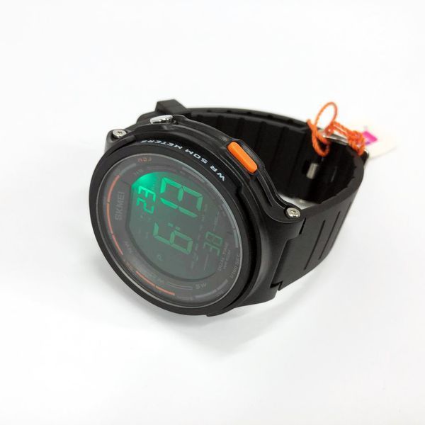 Часы наручные мужские SKMEI 1841BK BLACK, для военнослужащих, тактические противоударные. Цвет: черный 00022138 фото