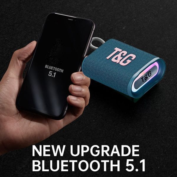 Bluetooth-колонка TG396. Цвет: синий 00017736 фото