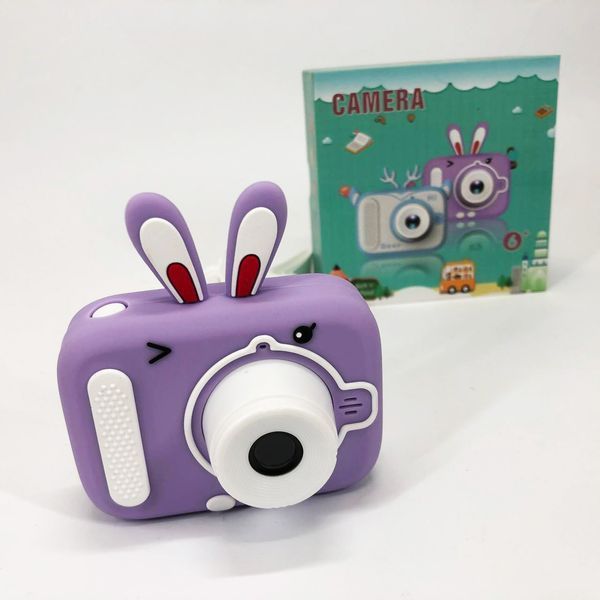 Дитячий цифровий фотоапарат X900 Rabbit Колір: фіолетовий 00016325 фото