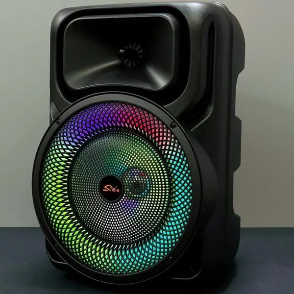 Беспроводная караоке колонка с микрофоном и RGB-подсветкой ZQS8147 00024505 фото