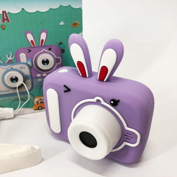 Дитячий цифровий фотоапарат X900 Rabbit Колір: фіолетовий 00016325 фото