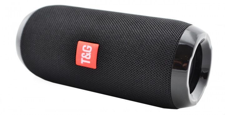 Bluetooth-колонка TG-117 портативна вологостійка. Колір чорний 00017599 фото