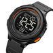 Часы наручные мужские SKMEI 1841BK BLACK, для военнослужащих, тактические противоударные. Цвет: черный 00022138 фото 5