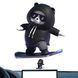 Фигурка-слайдер в автомобиле L'Andre Sliding Cartoon Bear Медведь скейтер Cool Black 00016993 фото 3
