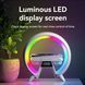 LED Лампа нічник з бездротовою зарядкою та Bluetooth динаміком G-Lite XM-X63, Годинник хамелеон з будильник 00012635 фото 3