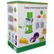 Овочерізка мультислайсер Tabletop Drum Grater Kitchen Master Терка для овочів та фруктів 3 насадки. Колір: блакитний 00020016 фото 6