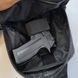 Тактическая мужская сумка с кобурой Cordura 1000D &ndash; 6 карманов, черный 00018388 фото 3