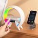 LED Лампа нічник з бездротовою зарядкою та Bluetooth динаміком G-Lite XM-X63, Годинник хамелеон з будильник 00012635 фото 4