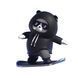Фигурка-слайдер в автомобиле L'Andre Sliding Cartoon Bear Медведь скейтер Cool Black 00016993 фото 1