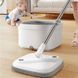 Комплект швабра з відром для миття підлоги Mop with bucket K10, з віджиманням / Складна швабра 00014129 фото 6
