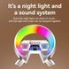 LED Лампа нічник з бездротовою зарядкою та Bluetooth динаміком G-Lite XM-X63, Годинник хамелеон з будильник 00012635 фото 9