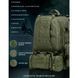 Сумка - підсумк тактична поясна Tactical військова, сумка нагрудна з ременем на плече 5 літрів кордура хакі 00018332 фото 30