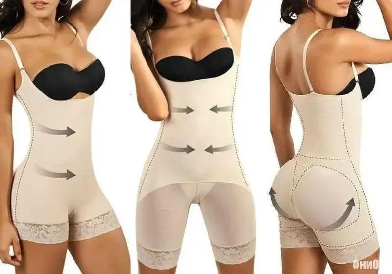 Комбидресс для коррекции фигуры slim shapewear с бретельками 00015605 фото