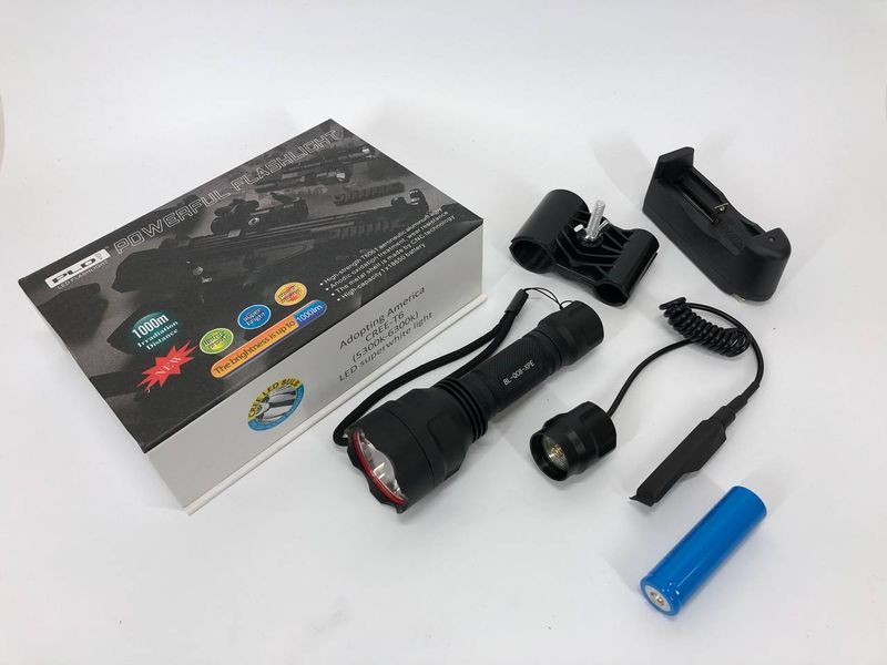 Фонарь Bailong BL-QC8 XPE, сильный фонарик, фонарь ручной 00022925 фото