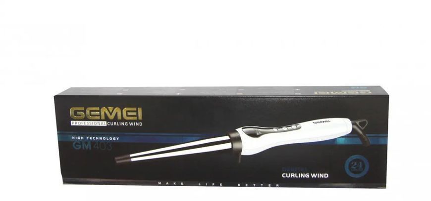 Професійна конусна плойка для локонів Gemei GM-403 00021743 фото