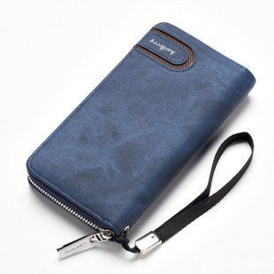 Мужское портмоне Baellerry Denim S1514. Цвет: синий 00018409 фото